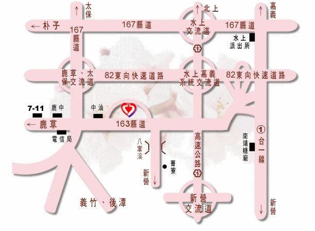 嘉義教養院交通位置
